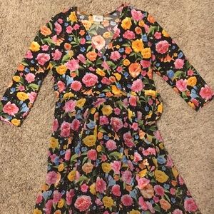 Spring floral dress!